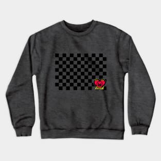 Checkerboard corner Crewneck Sweatshirt